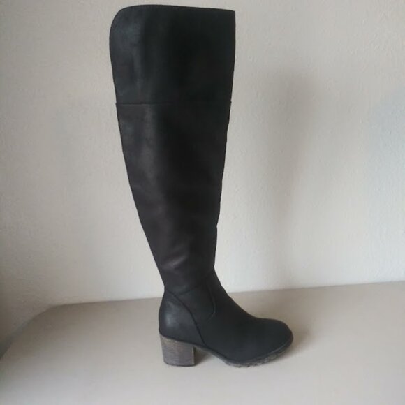 SO Sled Black women's size 6 over the knee boots - Picture 2 of 16